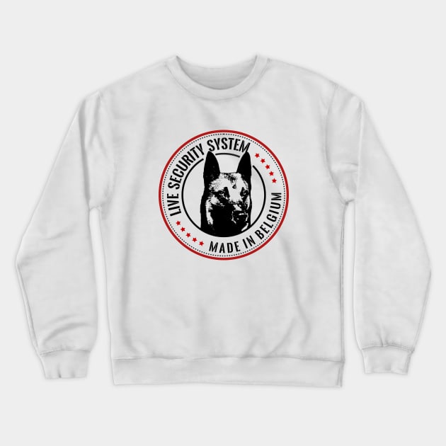 Malinois  - Belgian shepherd - Mechelaar Crewneck Sweatshirt by Nartissima